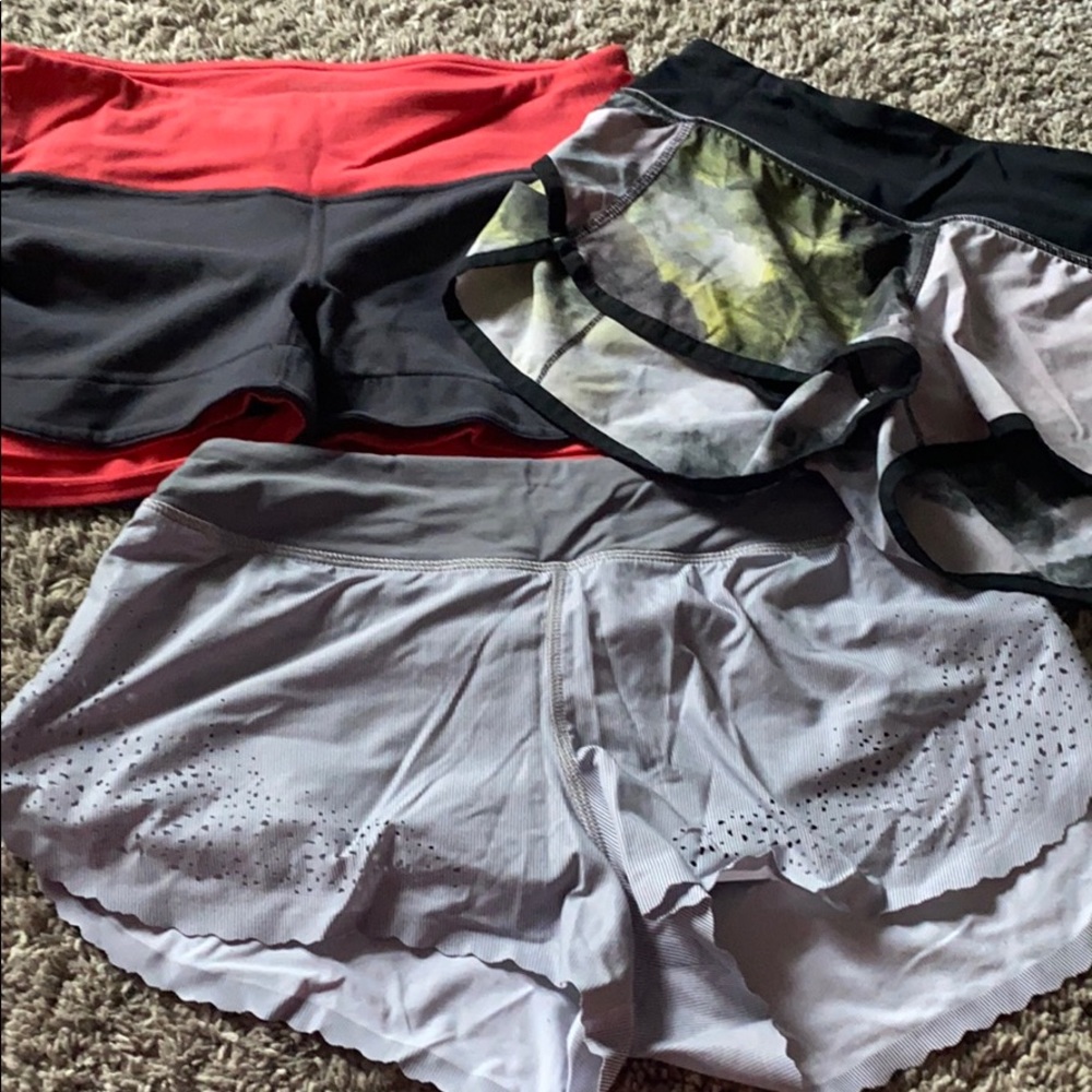 Bundle of workout shorts